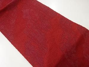 リサイクル　壁面模様織出し名古屋帯